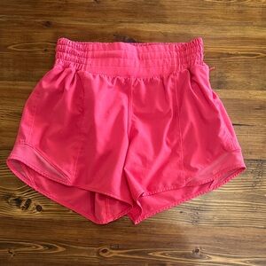 Lululemon Athletica Coral Athletic Shorts